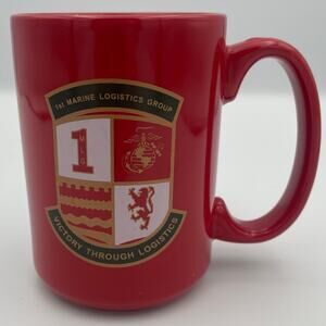 USMC Marine Corps Mug 2013 1st MLG Officer's Ball Coffee Mug 1st Logistics Group